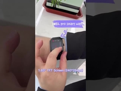 Çağrı Özelliği IP68 Su Geçirmez ile LW82pro Bilek Bluetooth Smartwatch