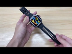 GPS Akıllı saat Gelişmiş çip seti Pusula Çoklu Spor Fonksiyonu