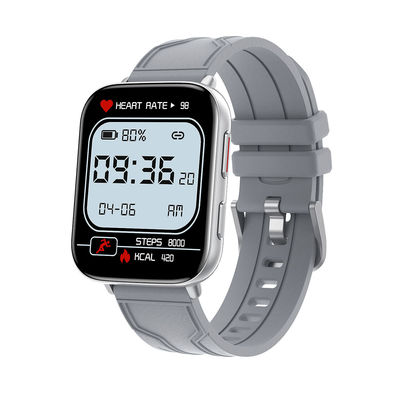 3ATM Smartwatch With AMOLED Screen , Multiscene Heart Rate Blood Pressure Watch