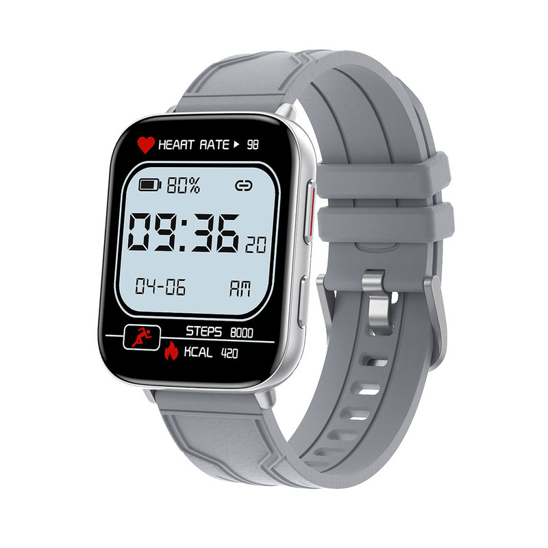 3ATM Smartwatch With AMOLED Screen , Multiscene Heart Rate Blood Pressure Watch